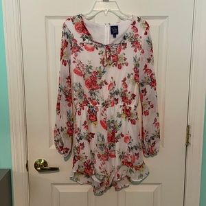 Floral Romper (Beauty and the Beast Collection)